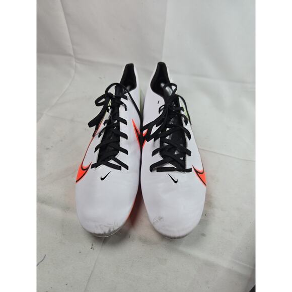 Nike Vapor 360 Speed System Football Cleats White Orange Shoes CU8273-100 Men 15 - Picture 3 of 10